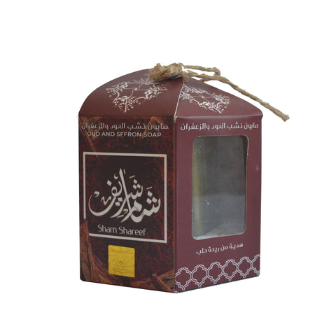 Oud and Saffron Soap by Sham Shareef | صابون خشب العود والزعفران من شام شريف