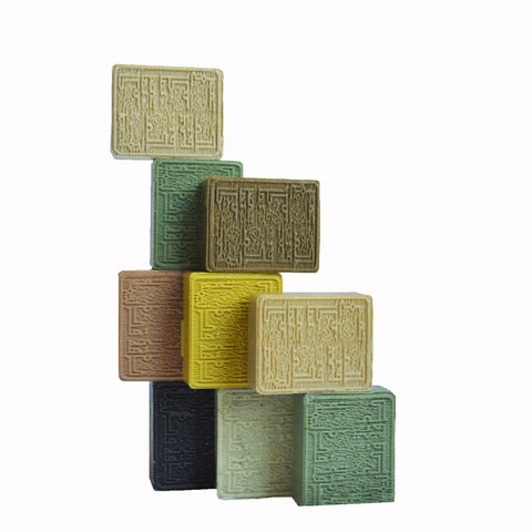 Organic Soaps Collection by Dakka Kadima - 9 -Soft Package | مجموعة صابون عضوي من دقة قديمة - 9