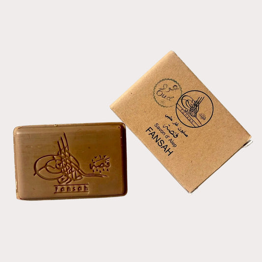 Oud Scented Aleppo Laurel Soap | صابون غار حلبي معطر برائحة العود
