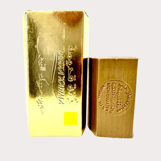 Oud Scented Aleppo Laurel Soap by Dakka Kadima | صابون غار حلبي معطر برائحة العود من دقة قديمة