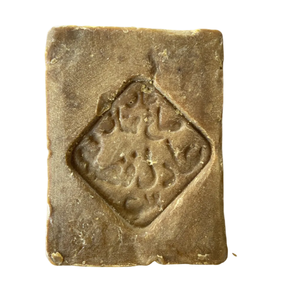 ⁨Traditional Aleppo Laurel Soap by Fansa 16% | صابون غار حلبي شعبي من فنصة⁩⁩